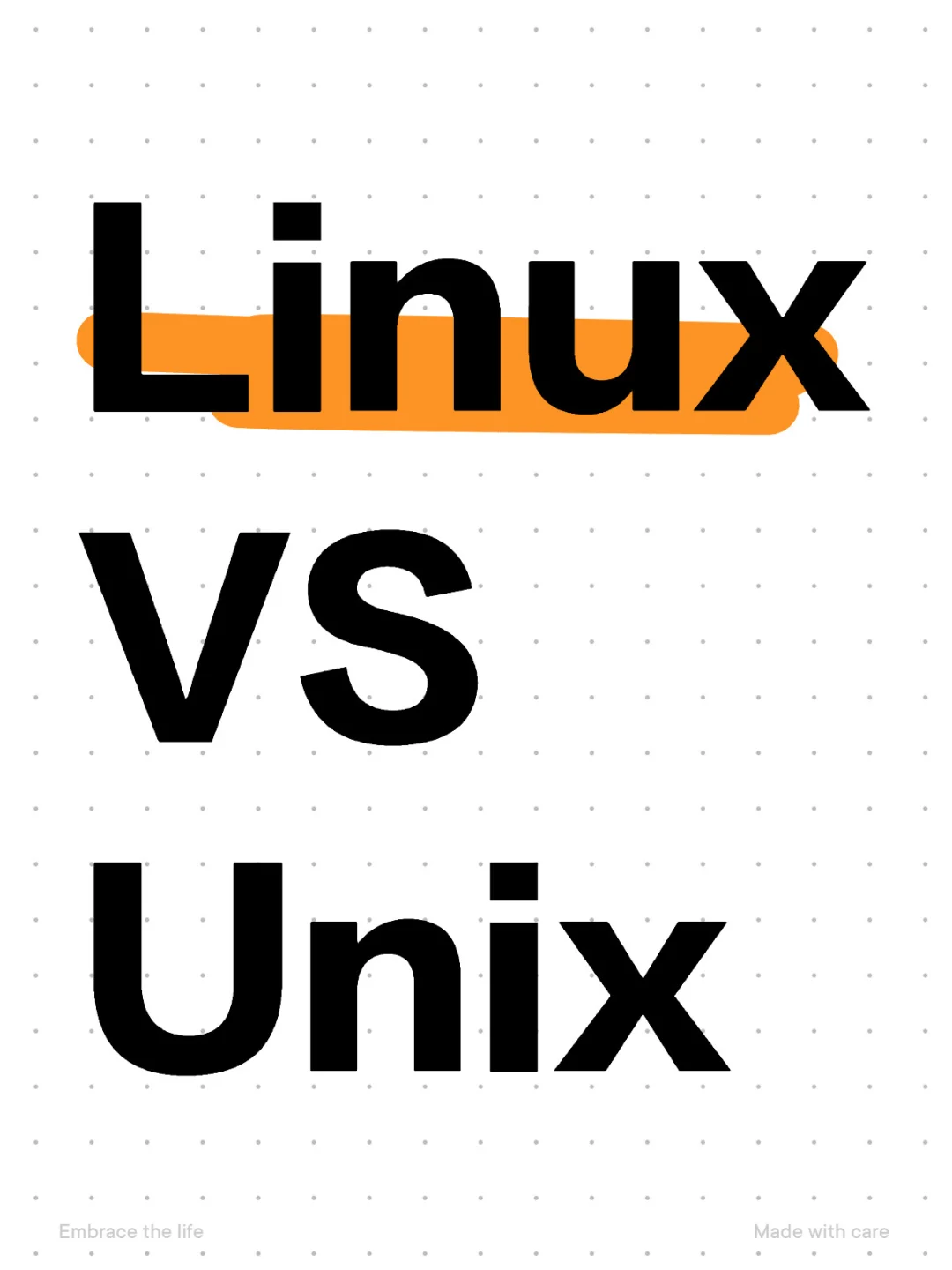 Linux 和 Unix 的区别