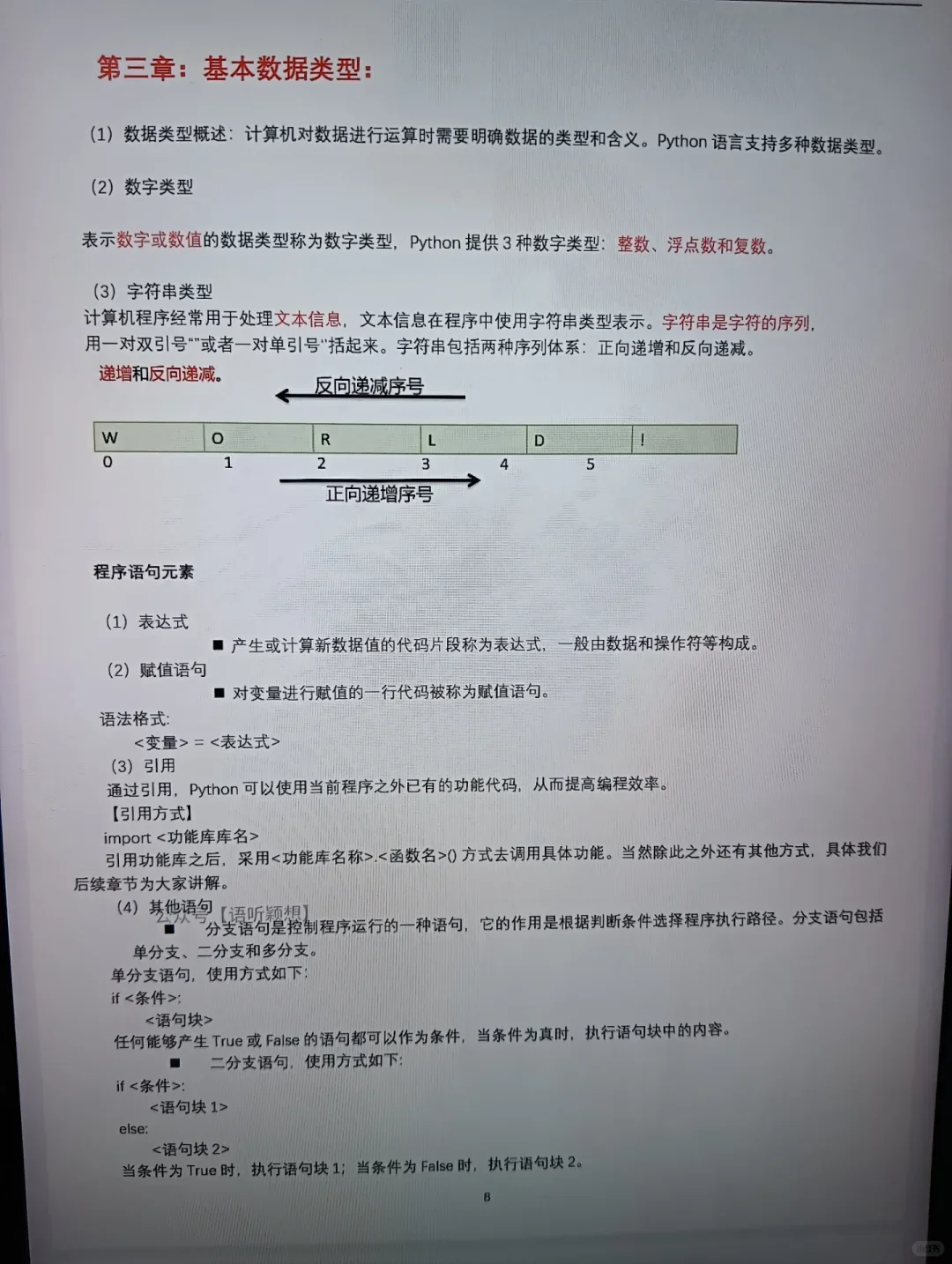 Python二级考试速通版背完通过率95%