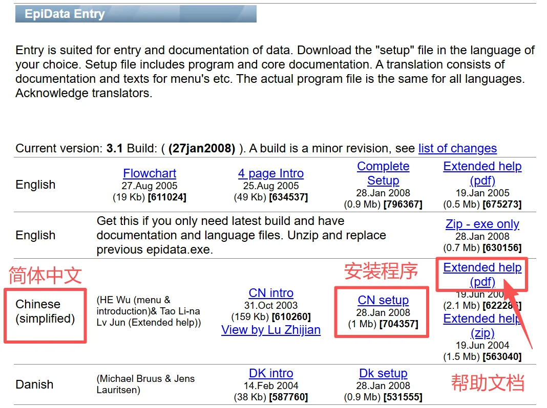 Epidata教程(1)—下载安装&操作逻辑介绍
