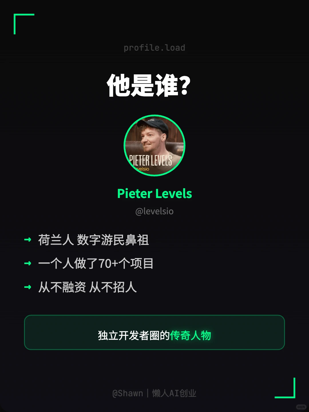 一个人，不融资，不招人，年赚2000万。