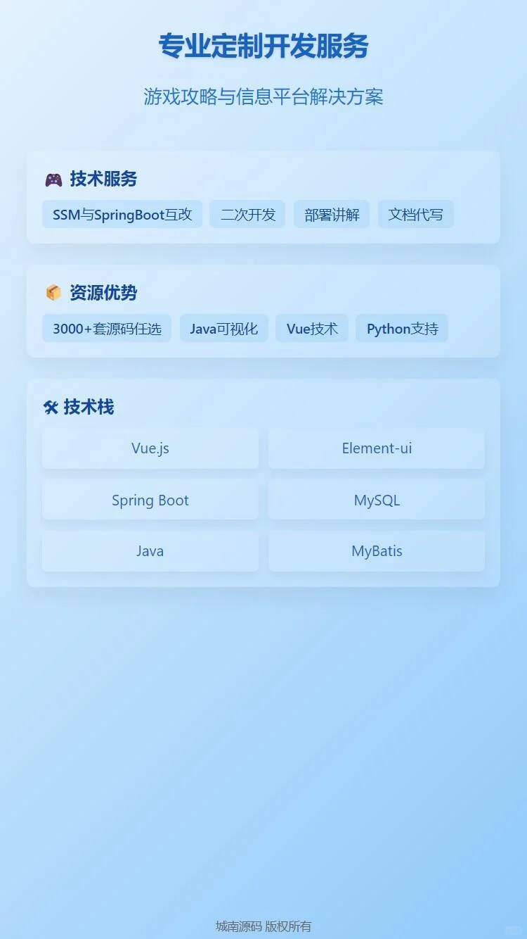 游戏攻略与信息平台