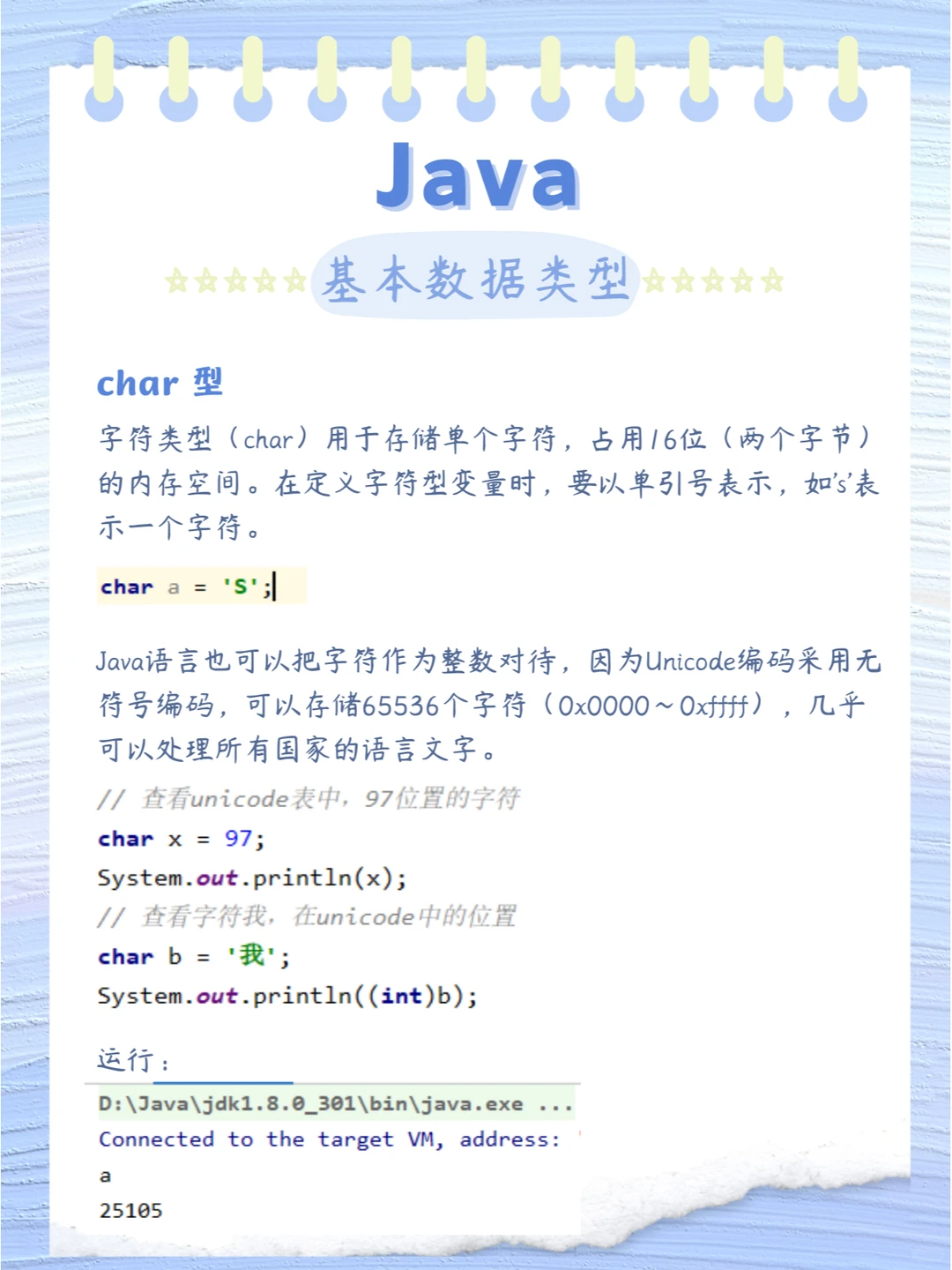 Java 基本数据类型