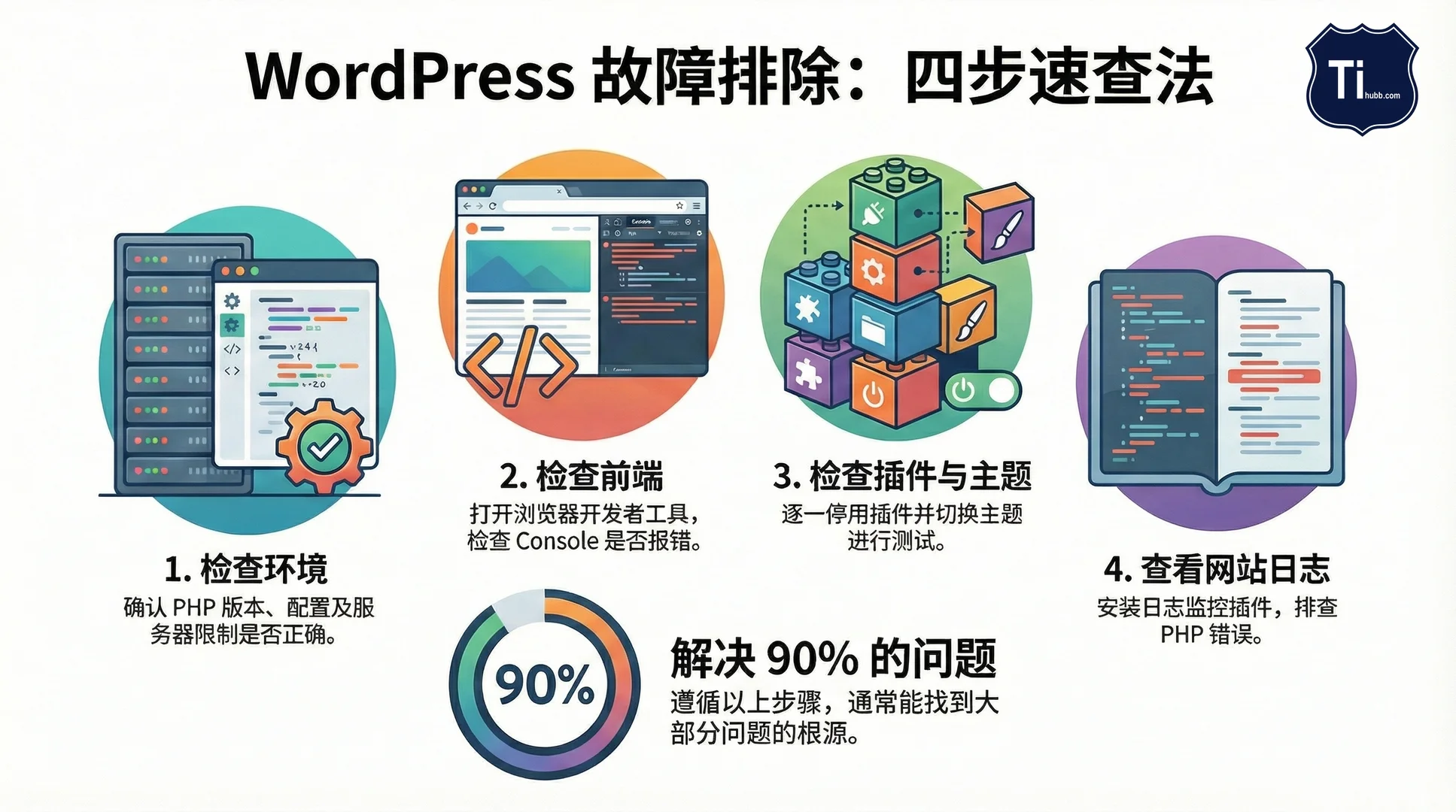 WordPress 常见的bug排查SOP