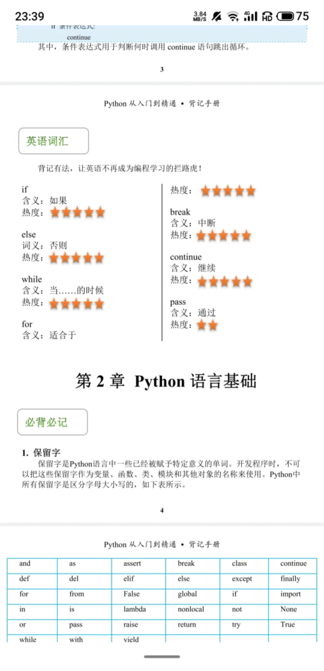 Python从入门到上分！这份“懒人背诵手册