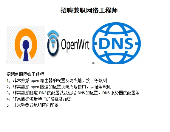 有兼职网络工程师吗？