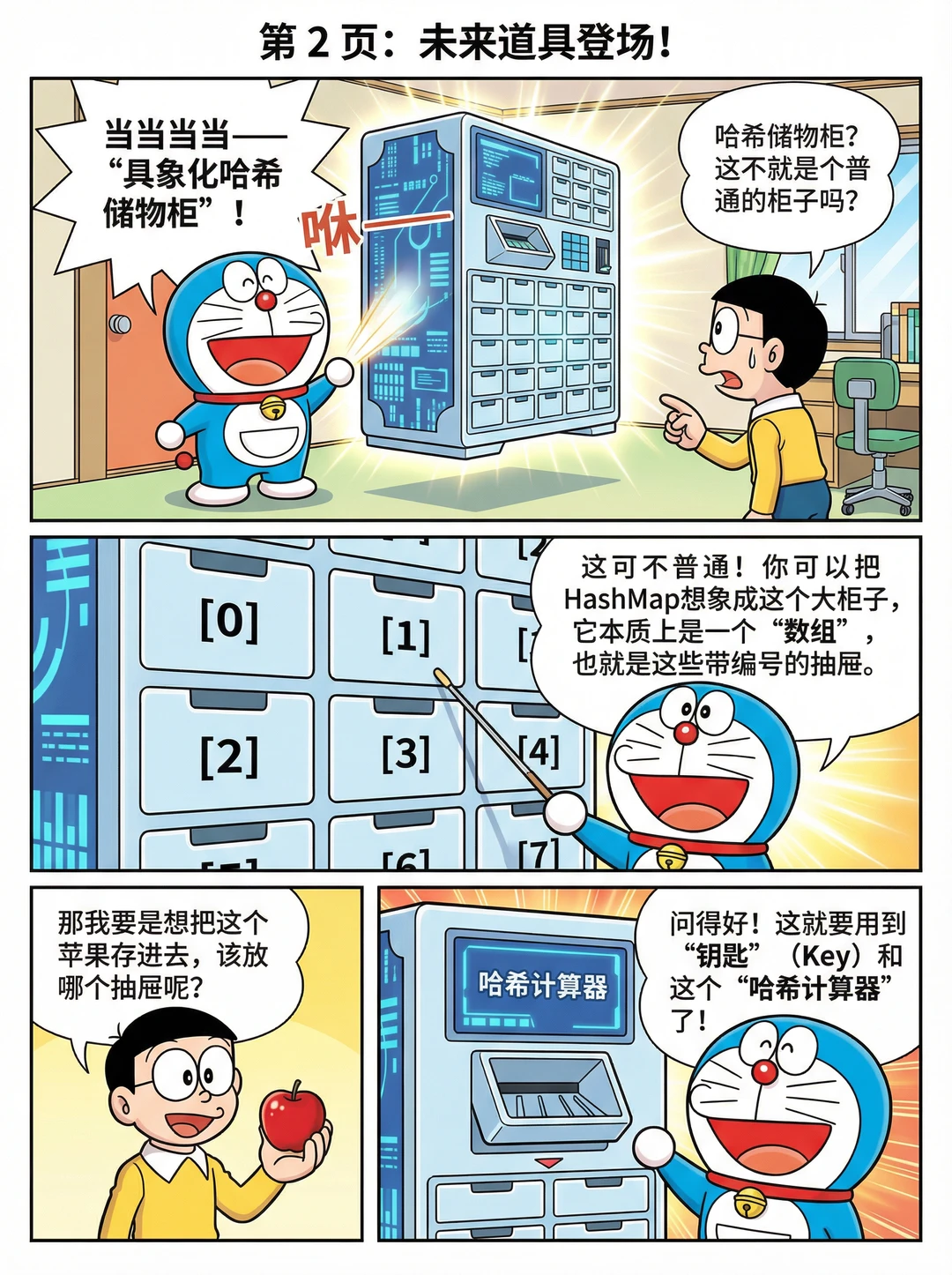 哆啦A梦之HashMap的原理