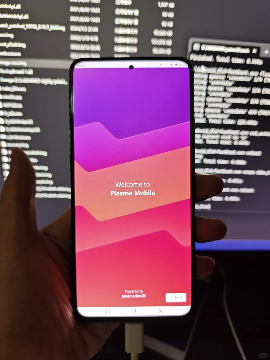 红米K40跑Linux 6.13.0内核