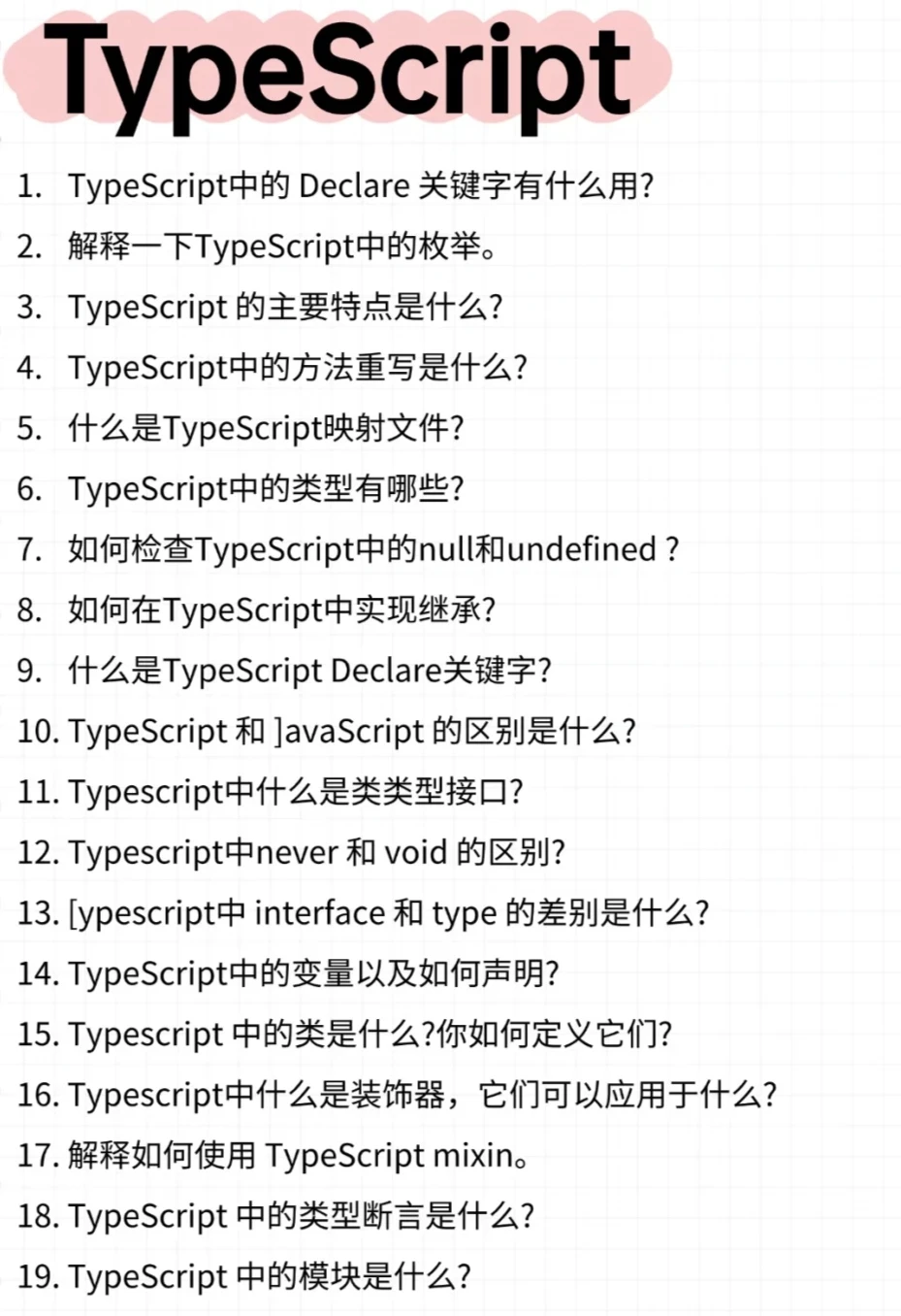 建议你的水平达到这种程度再去面试前端岗