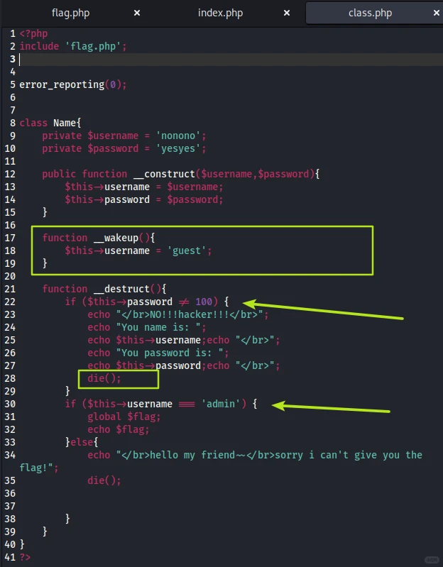 CTF-buuoj-web-[极客大挑战 2019]PHP1