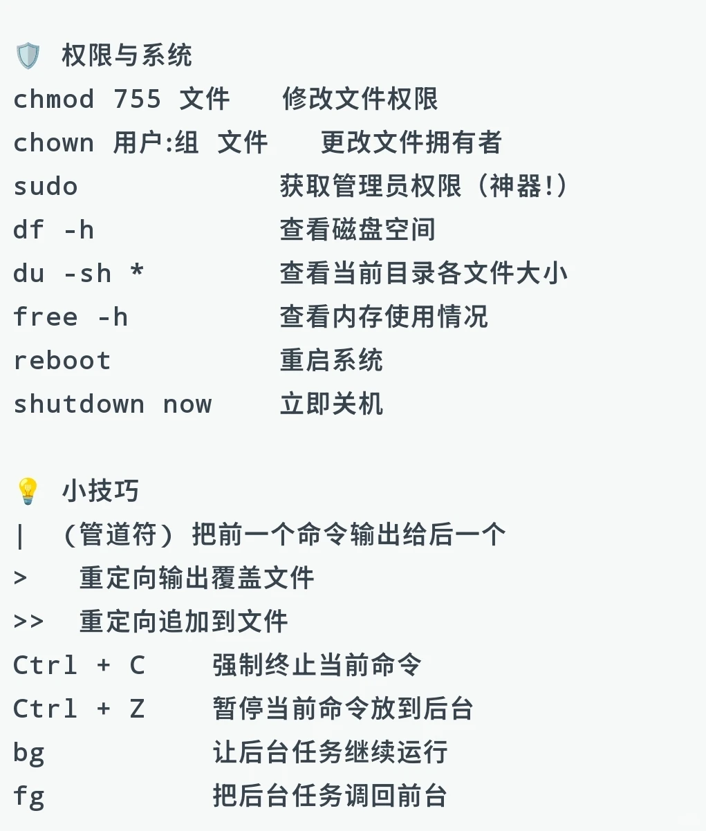 linux常用基本命令