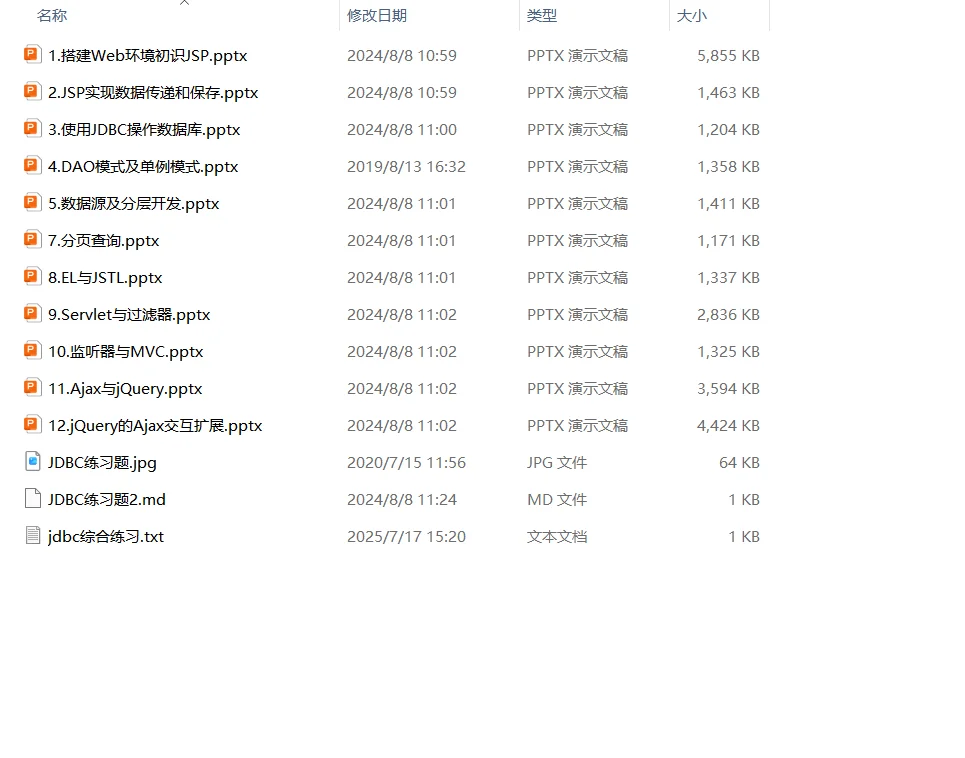 Java全栈学习资料