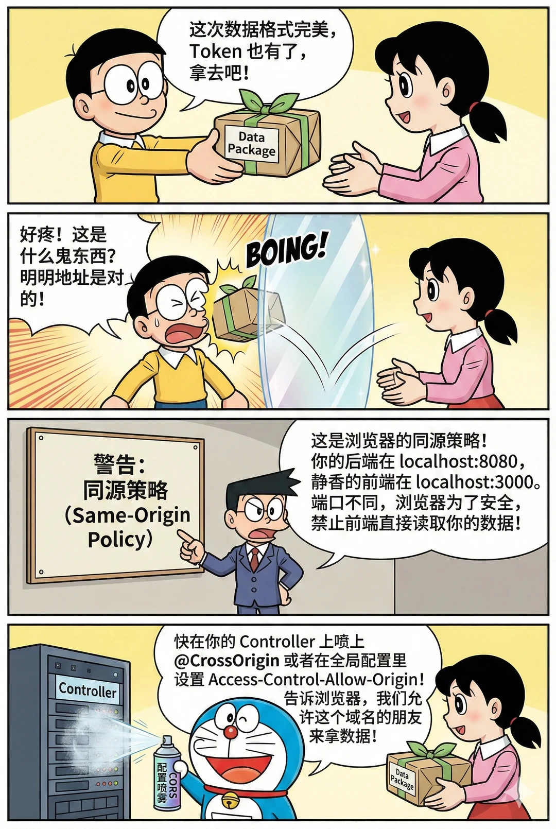 哆啦A梦之大雄的Java前端大作战