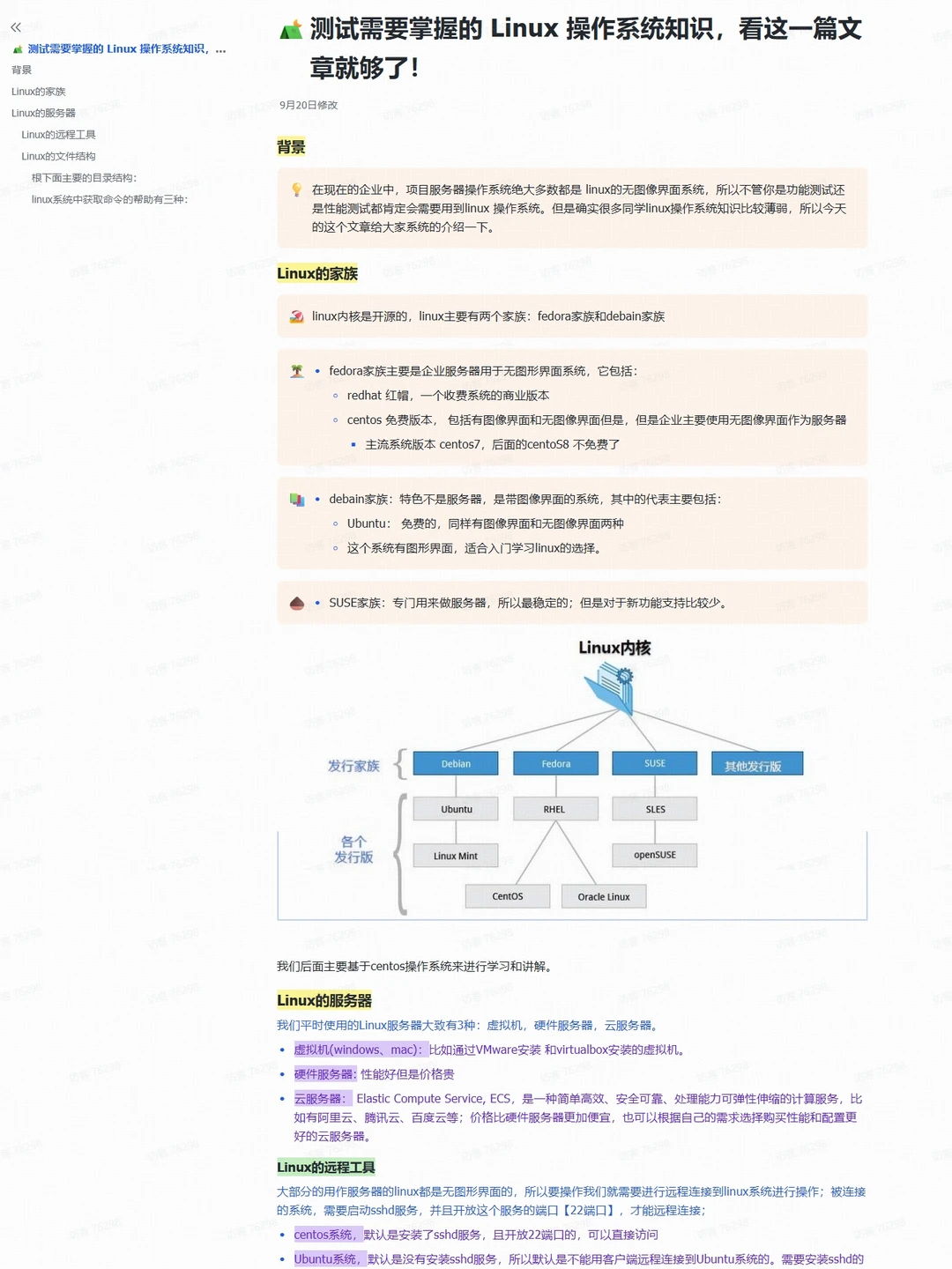 软件测试学习之Linux