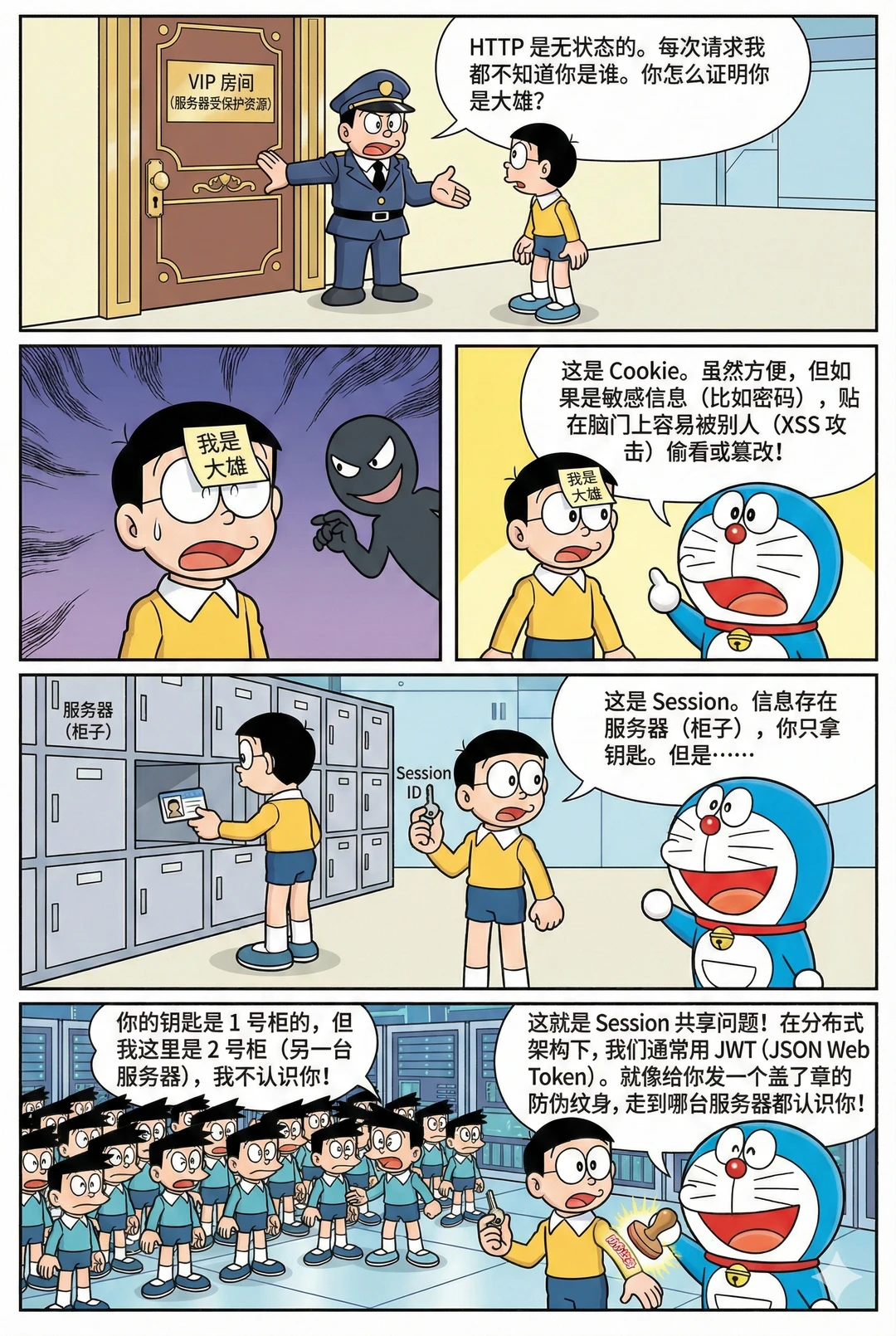 哆啦A梦之大雄的Java前端大作战