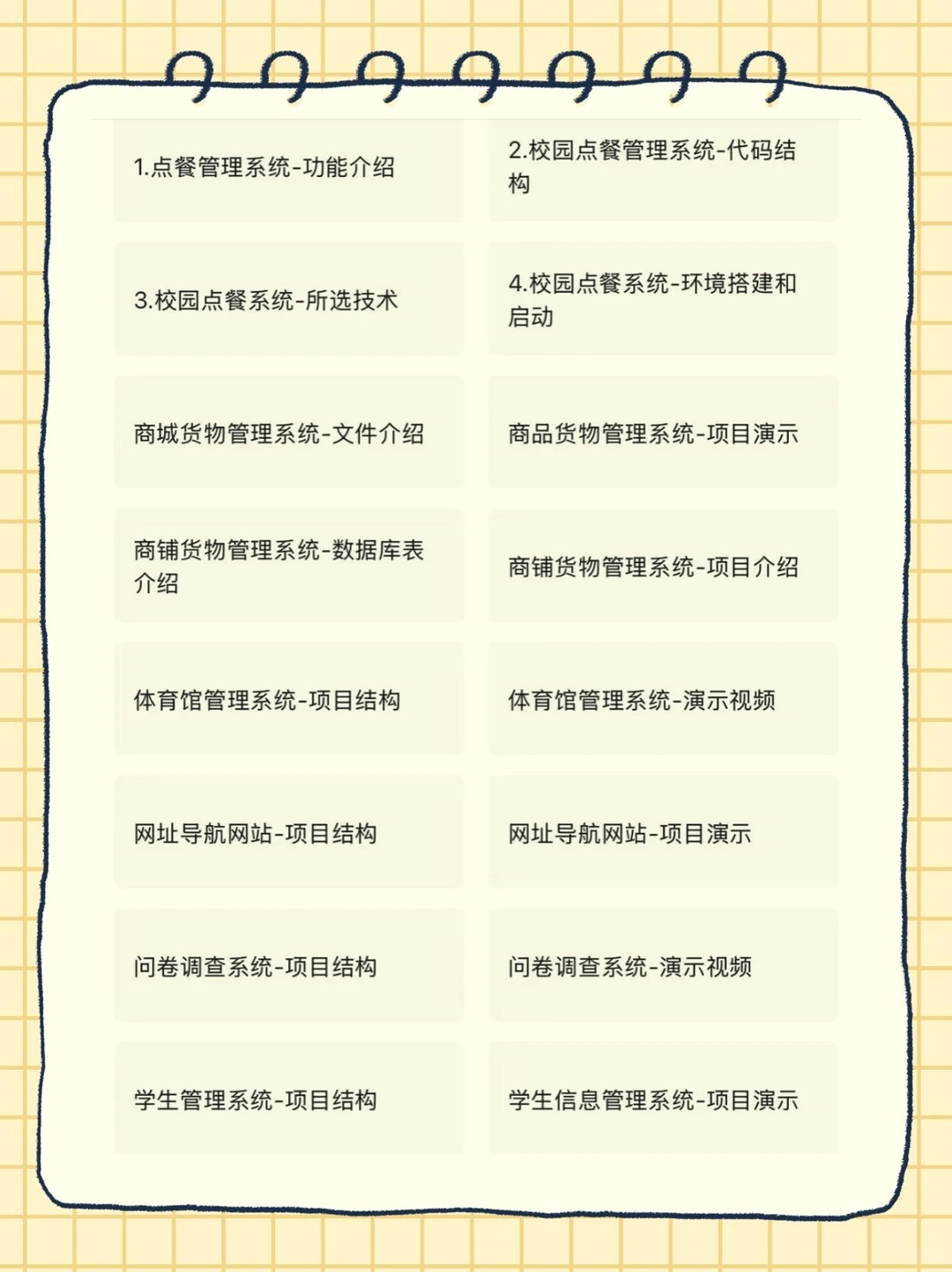 72个Javaweb毕设实战项目拿走直接用 附源码