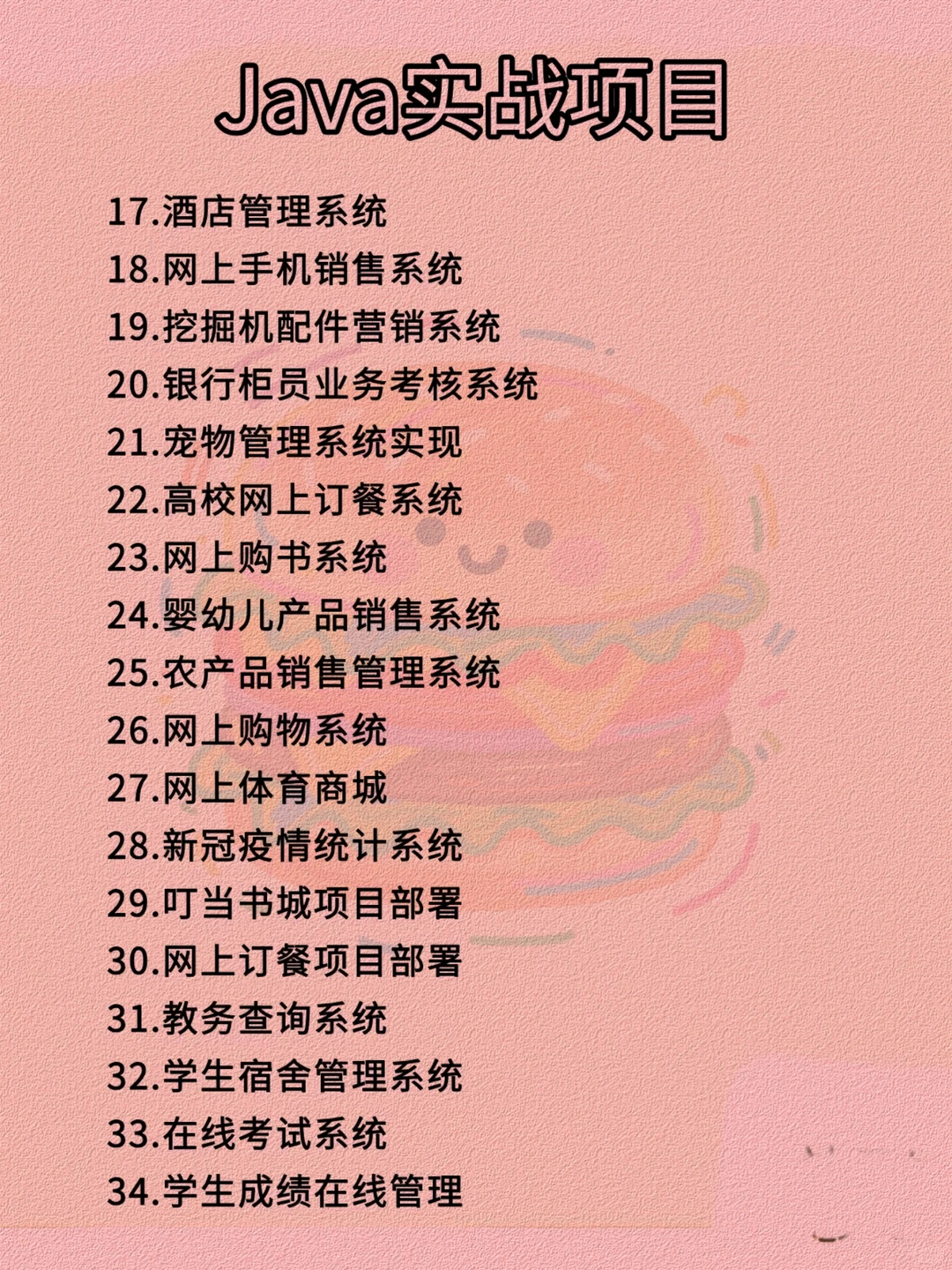 期末大作业 Java毕设项目 允许白嫖拿走即用