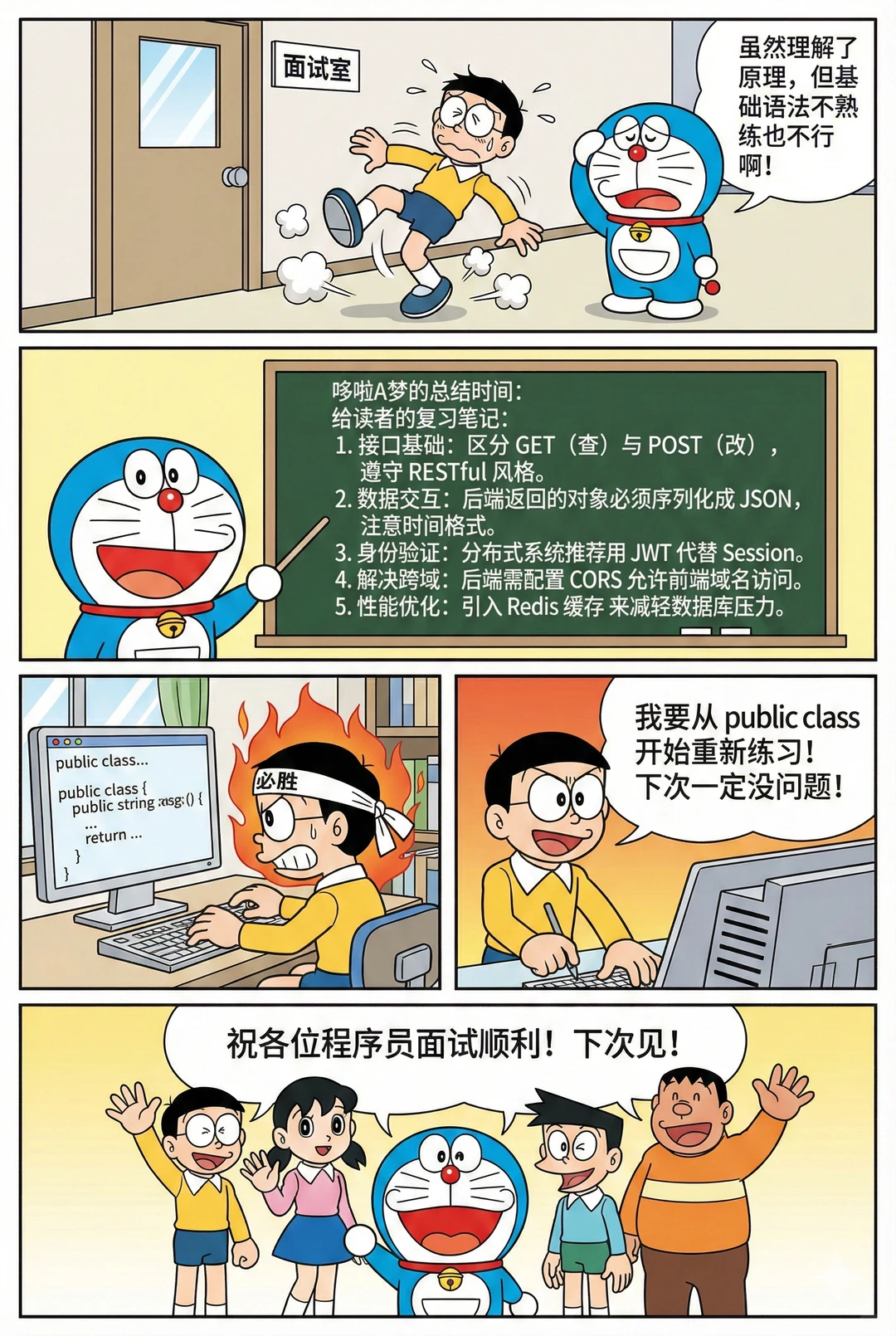 哆啦A梦之大雄的Java前端大作战