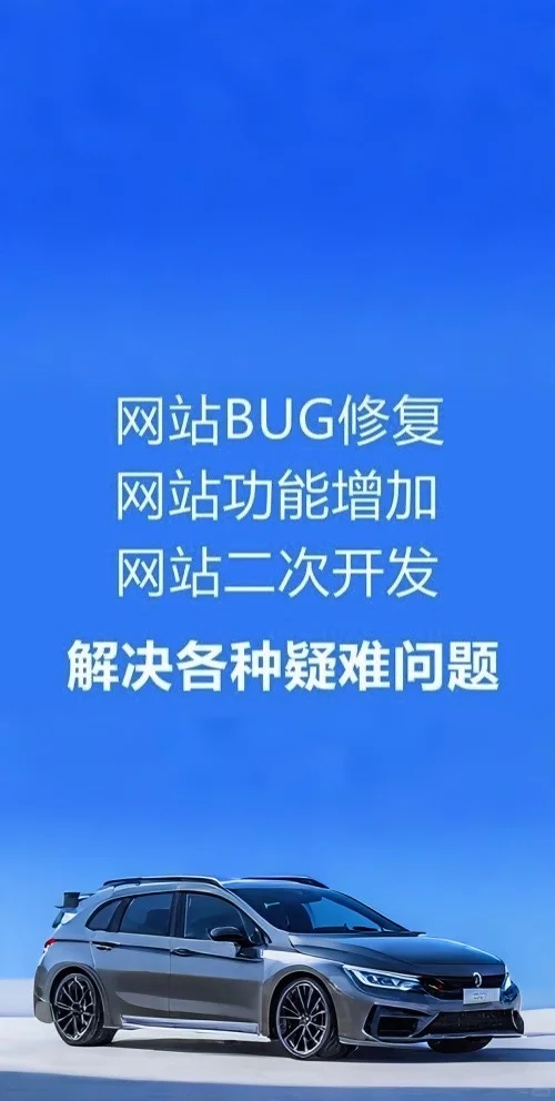 网站定制开发功能升级Bug修复