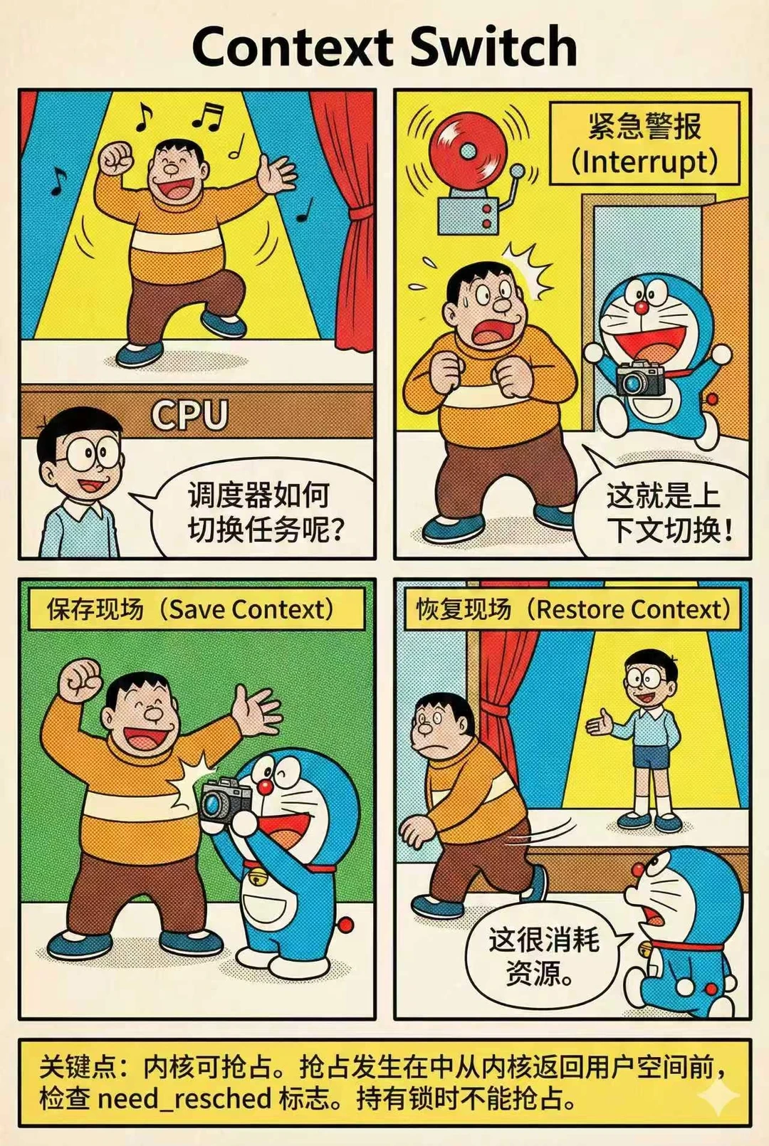 哆啦A梦之Linux内核