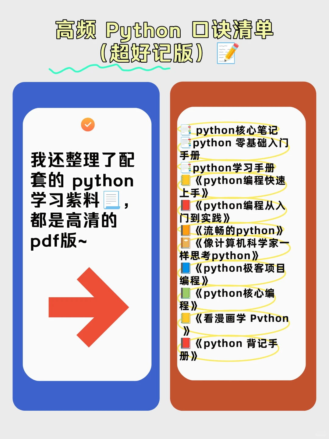 发明 Python 口诀的人，简直就是天才！