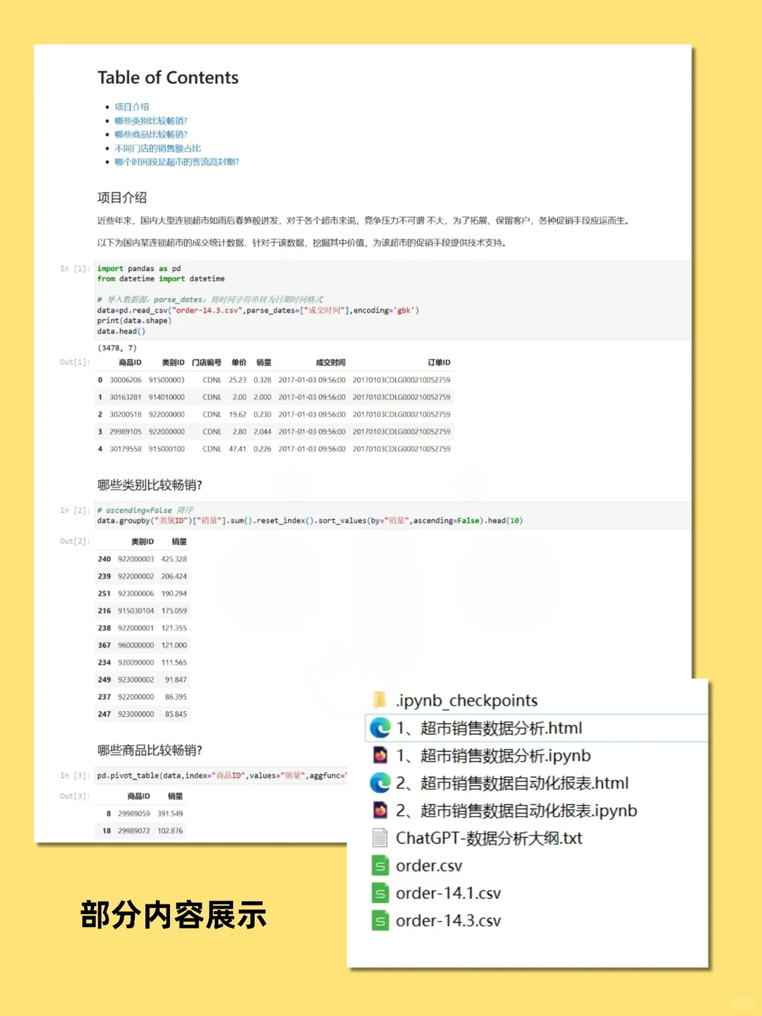 Python数据分析可视化项目30+合集