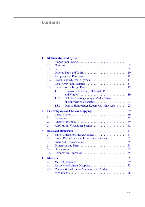 《线性代数与 Python：理论与应用》