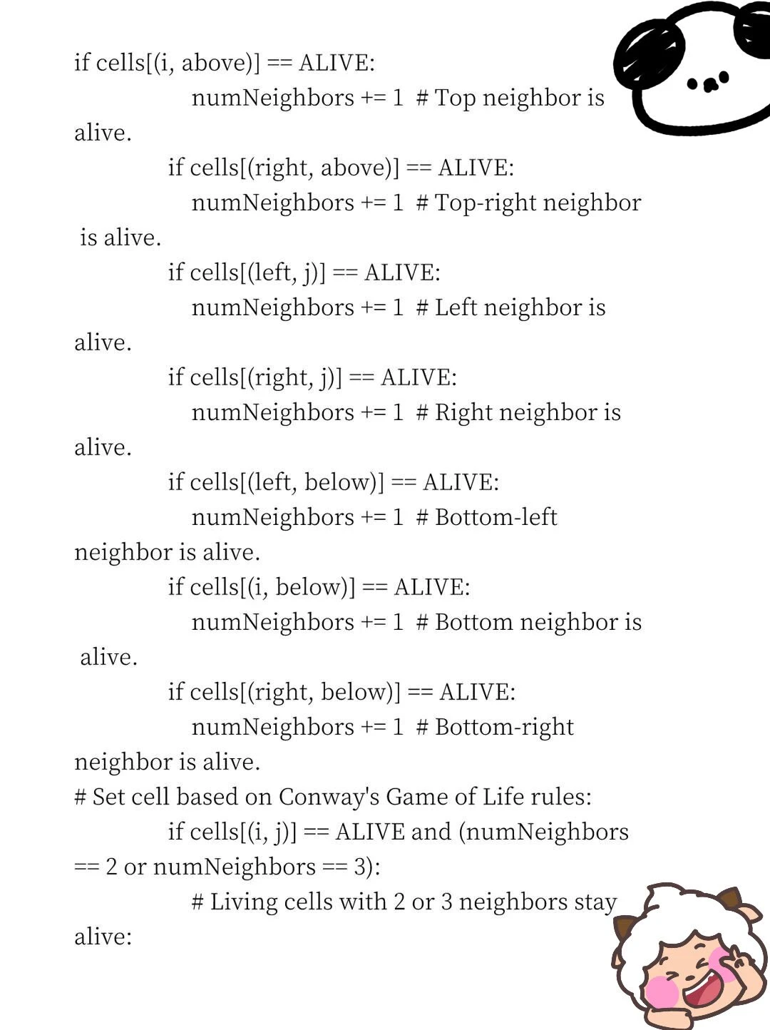 挺有趣的python代码啊