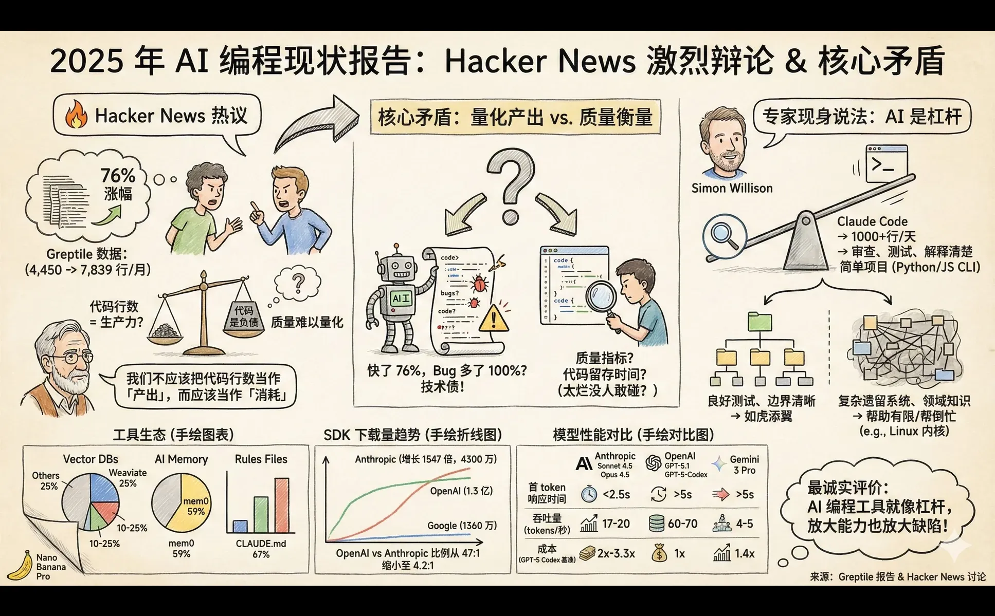 AI编程争议刷屏！效率翻倍VS Bug暴涨