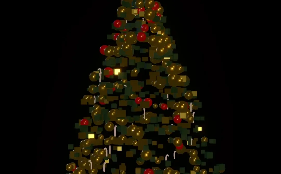圣诞树代码