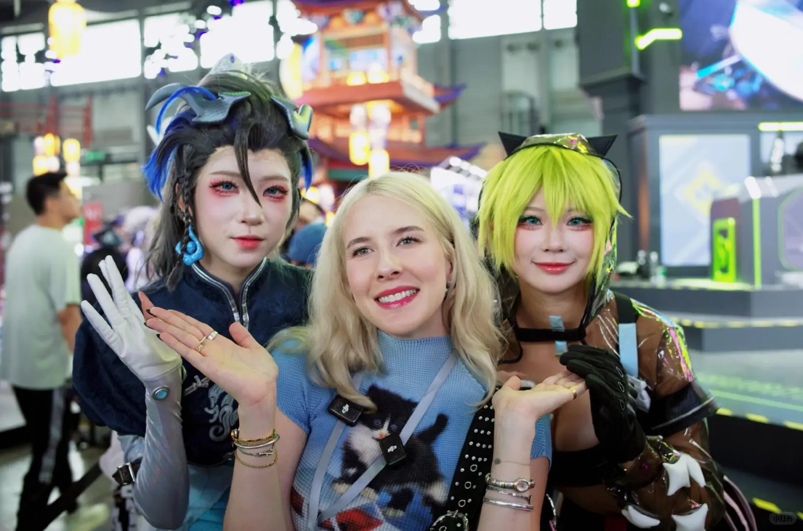 跟着JAVA小姐姐玩逛Chinajoy!