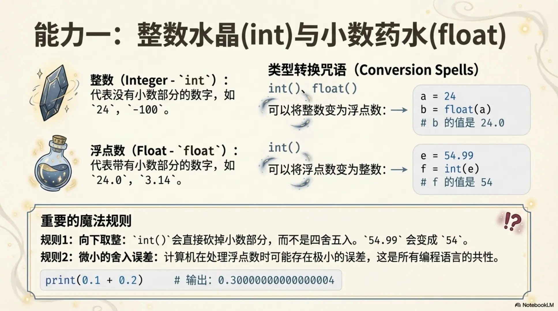带娃学python之第四篇-基本数据类型与输入