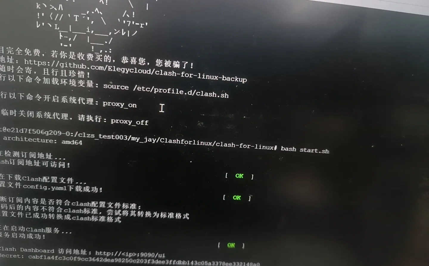 求一个能在linux正常使用的梯子