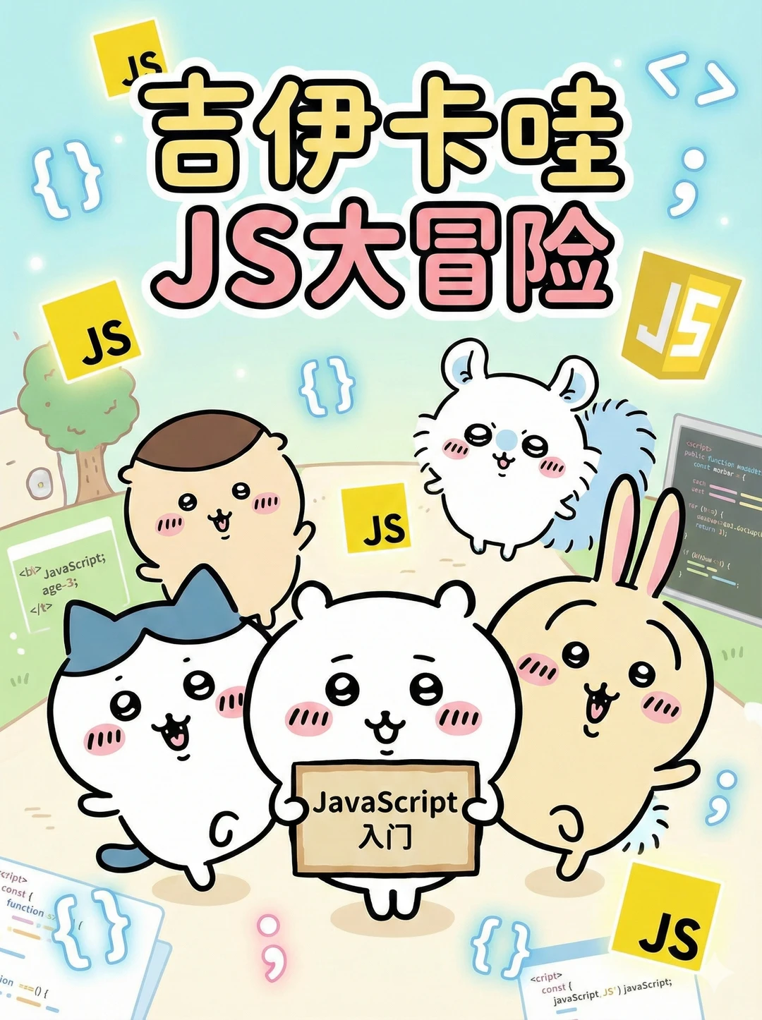 吉伊卡哇带你学JS！0基础也没问题