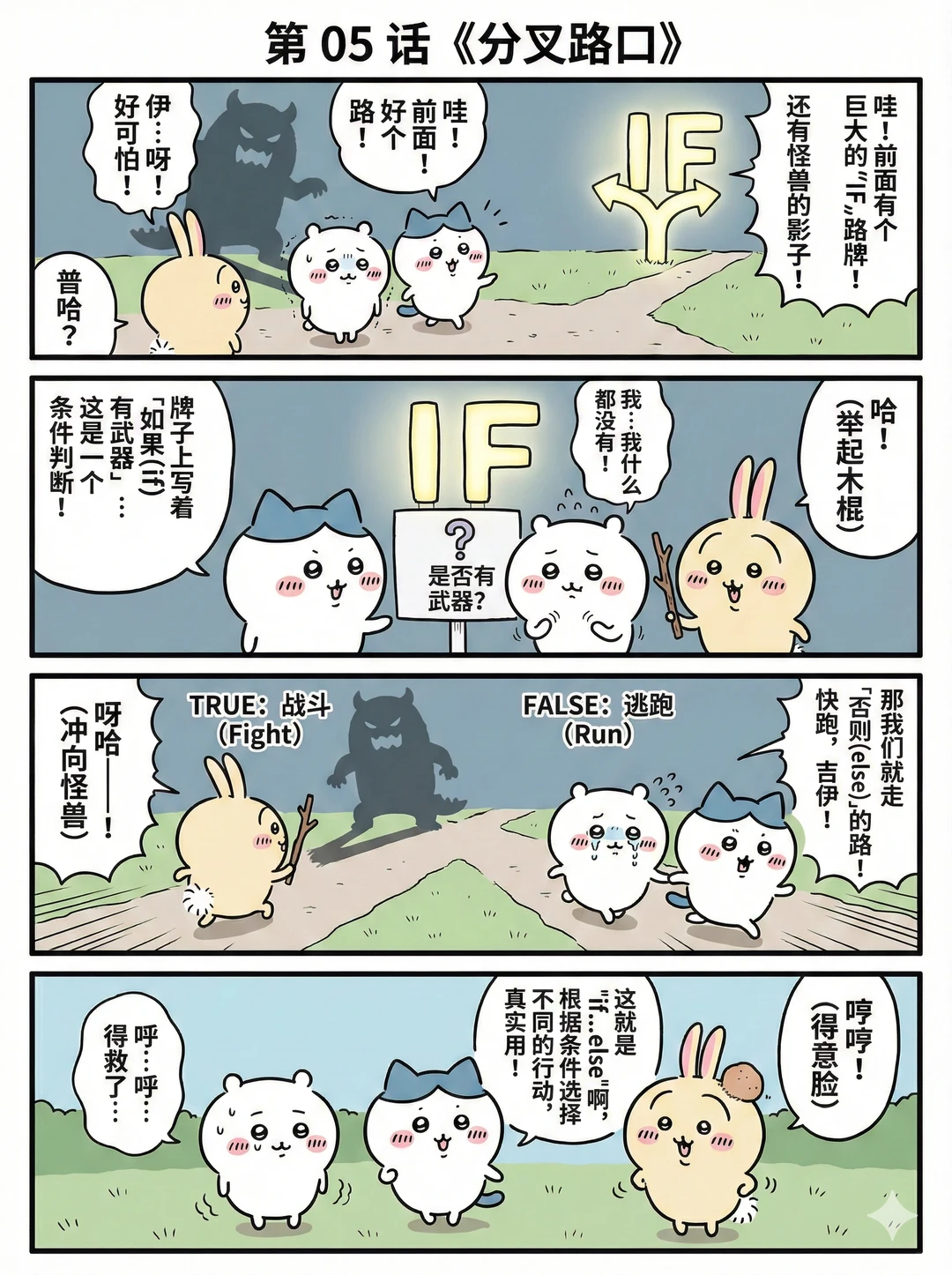 吉伊卡哇带你学JS！0基础也没问题