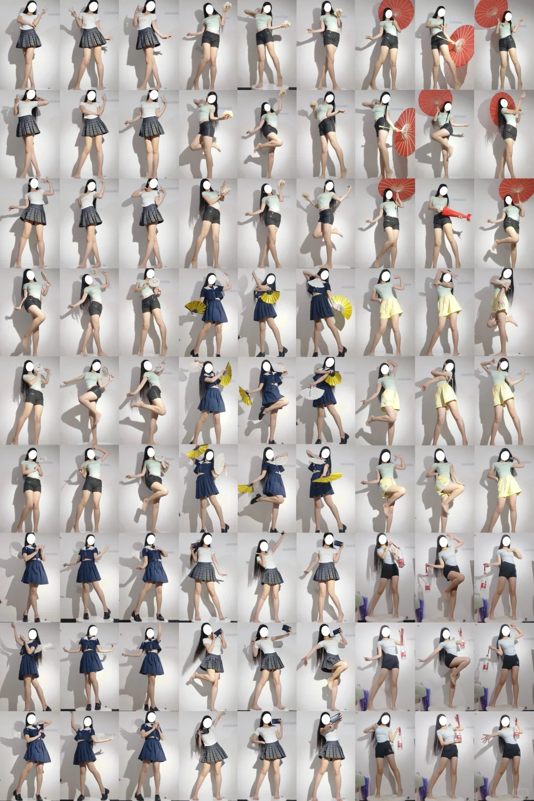 元旦漫展有救了！720+动作参考！！