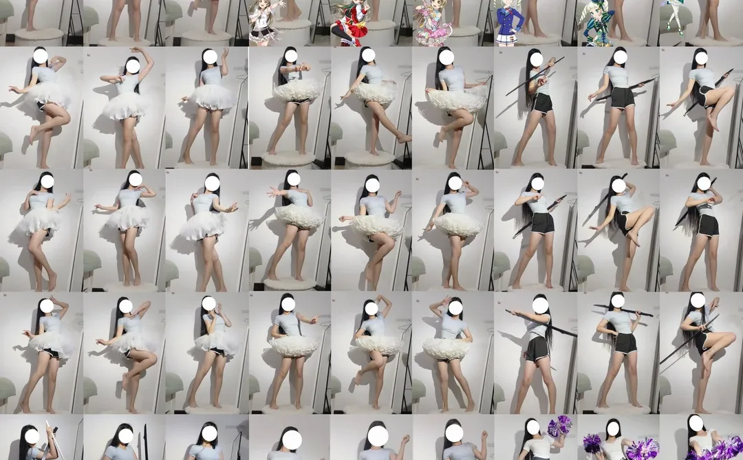 元旦漫展有救了！720+动作参考！！