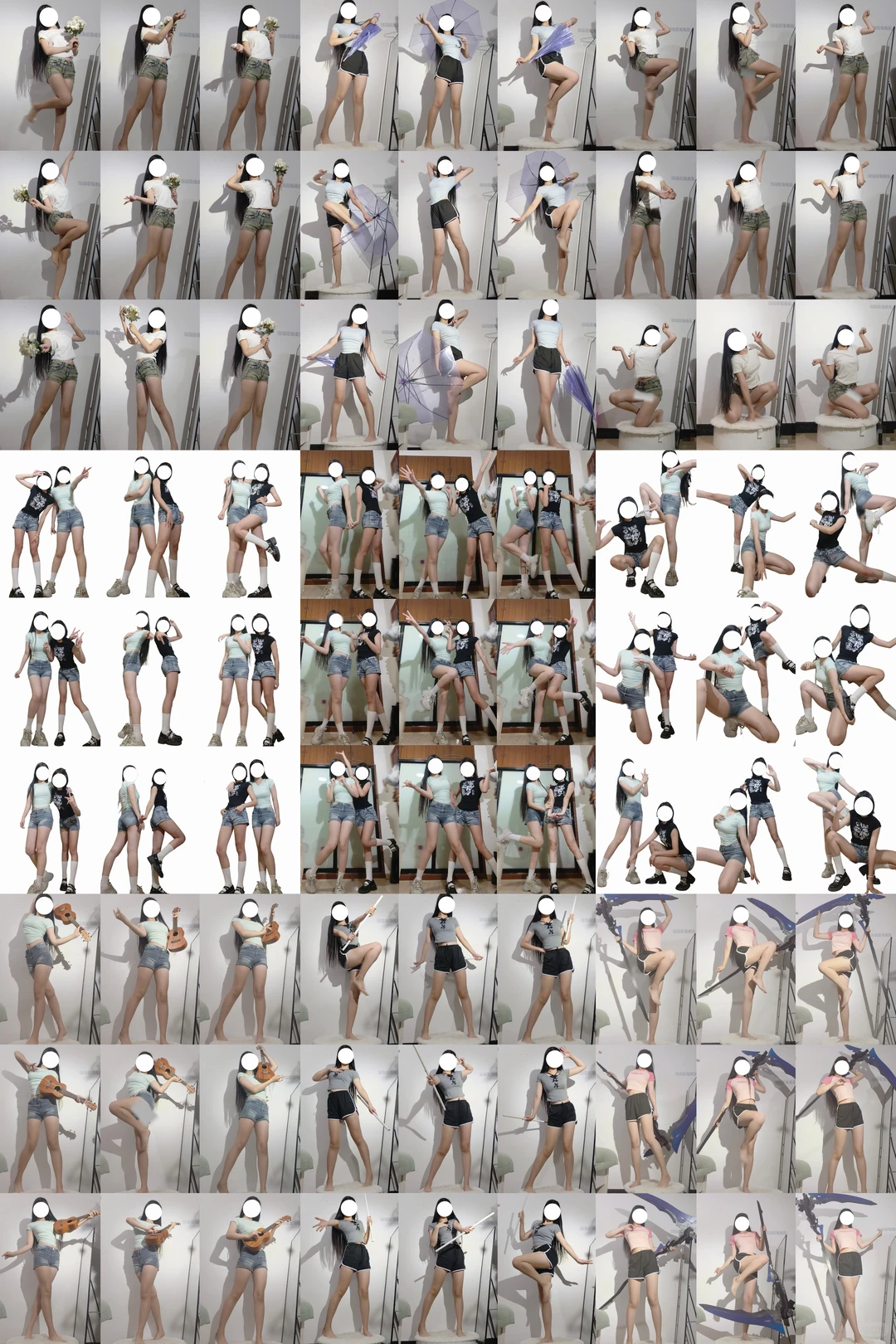 元旦漫展有救了！720+动作参考！！