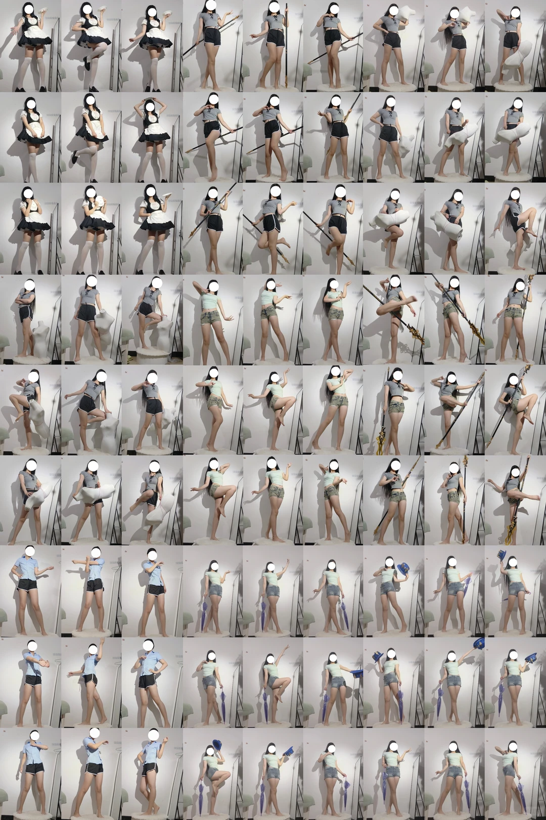 元旦漫展有救了！720+动作参考！！