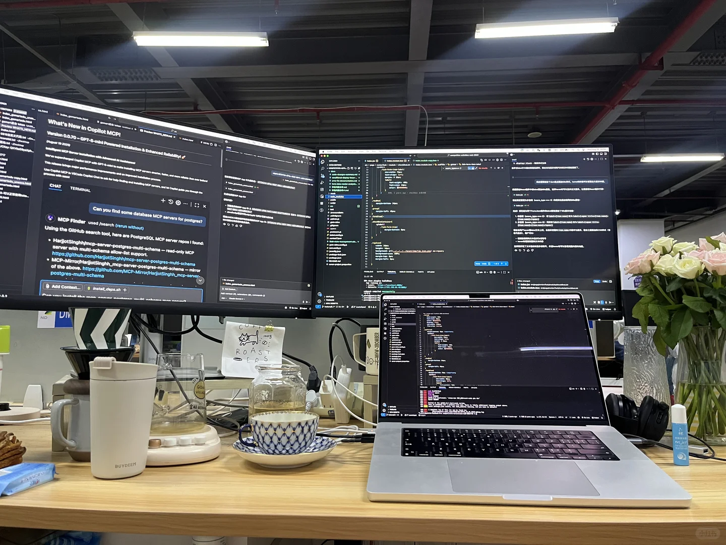 盯着ai写代码，然后发呆