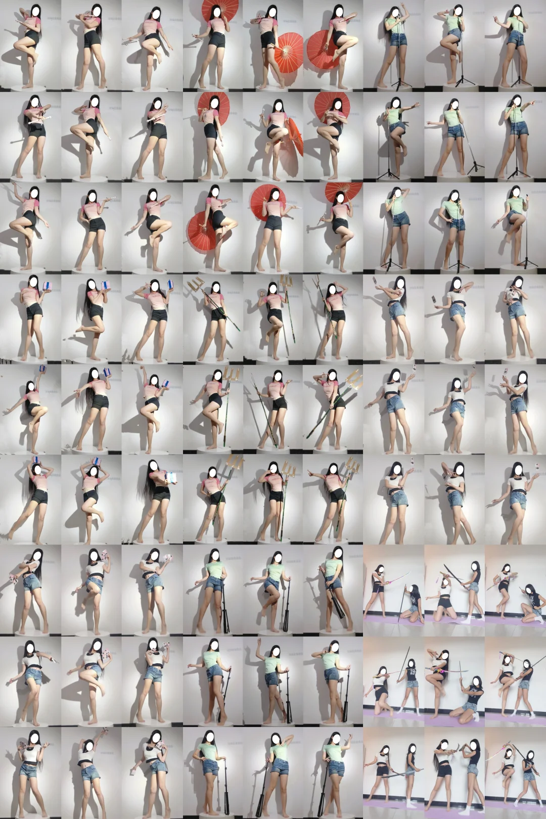 元旦漫展有救了！720+动作参考！！