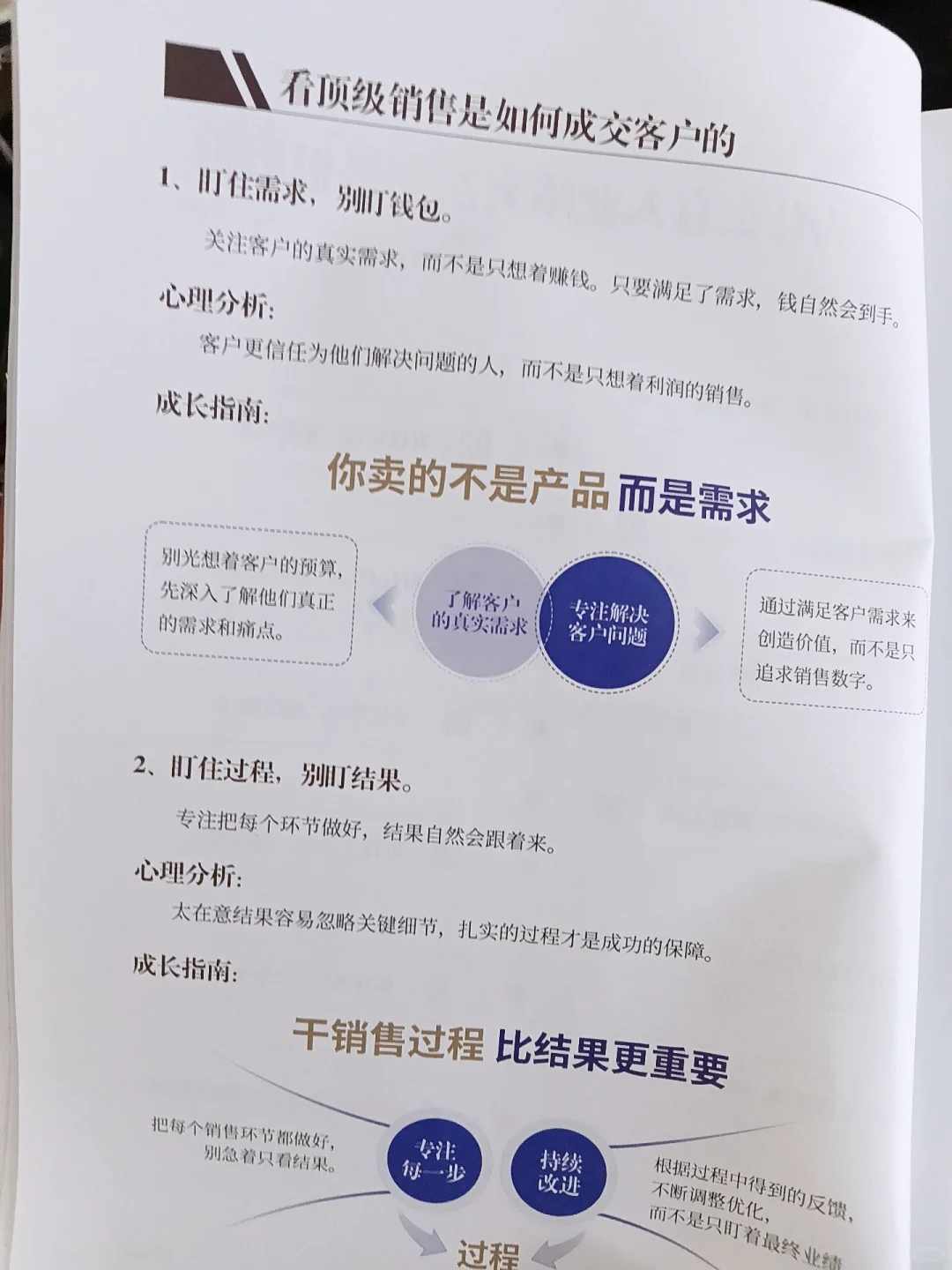 做过销售的人很明显