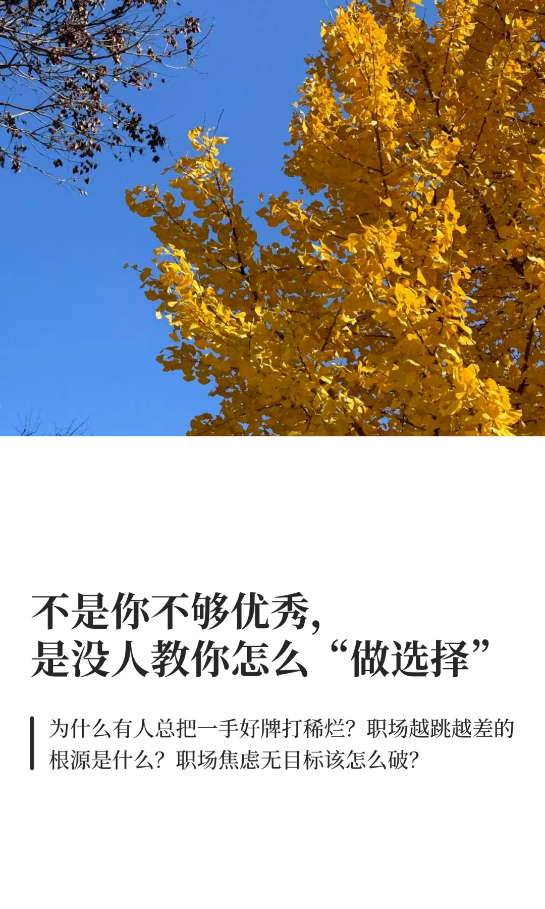 什么样的人，容易一手好牌打得稀烂
