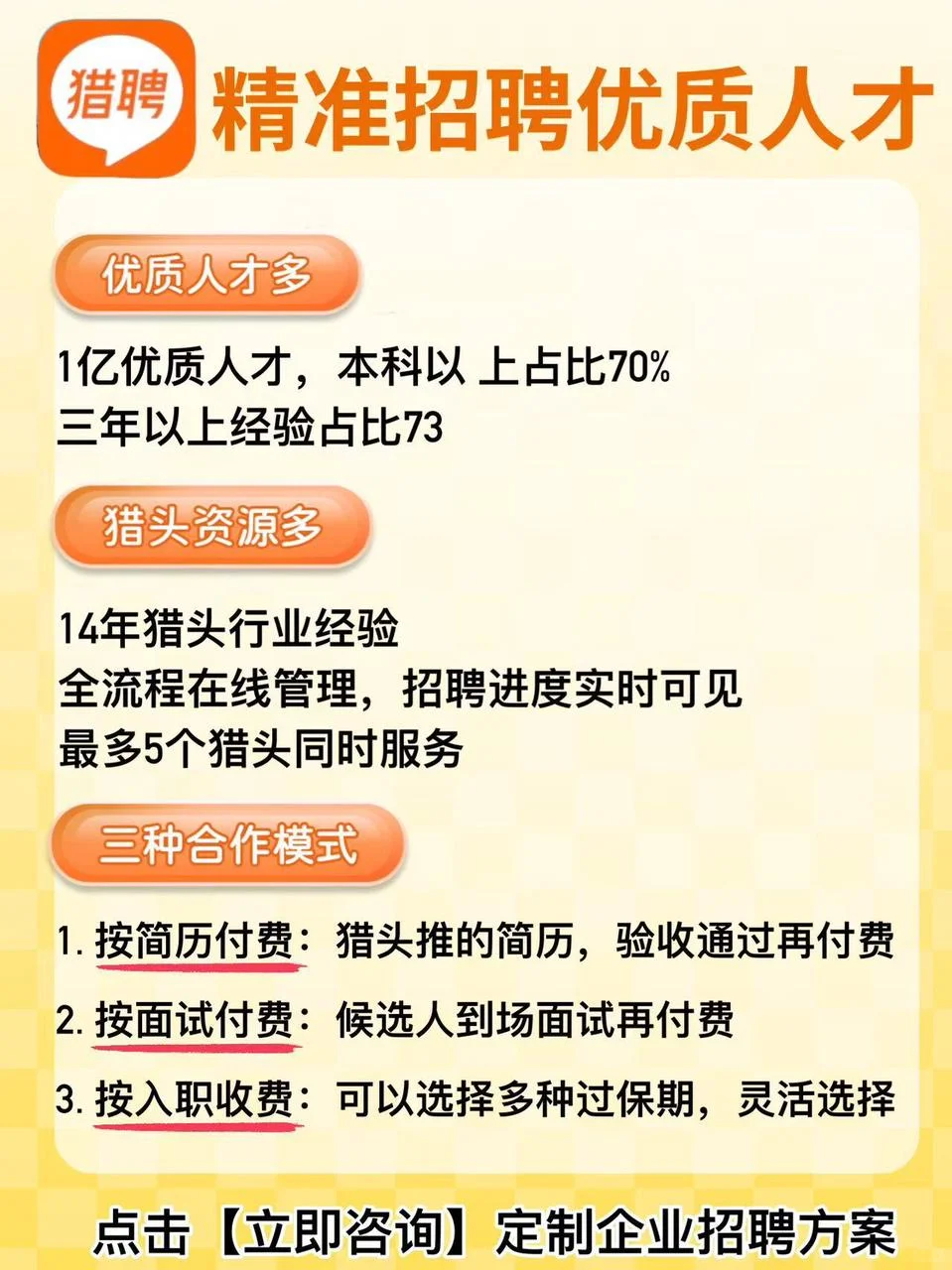 选择猎聘猎头，就是选择高效与省心！