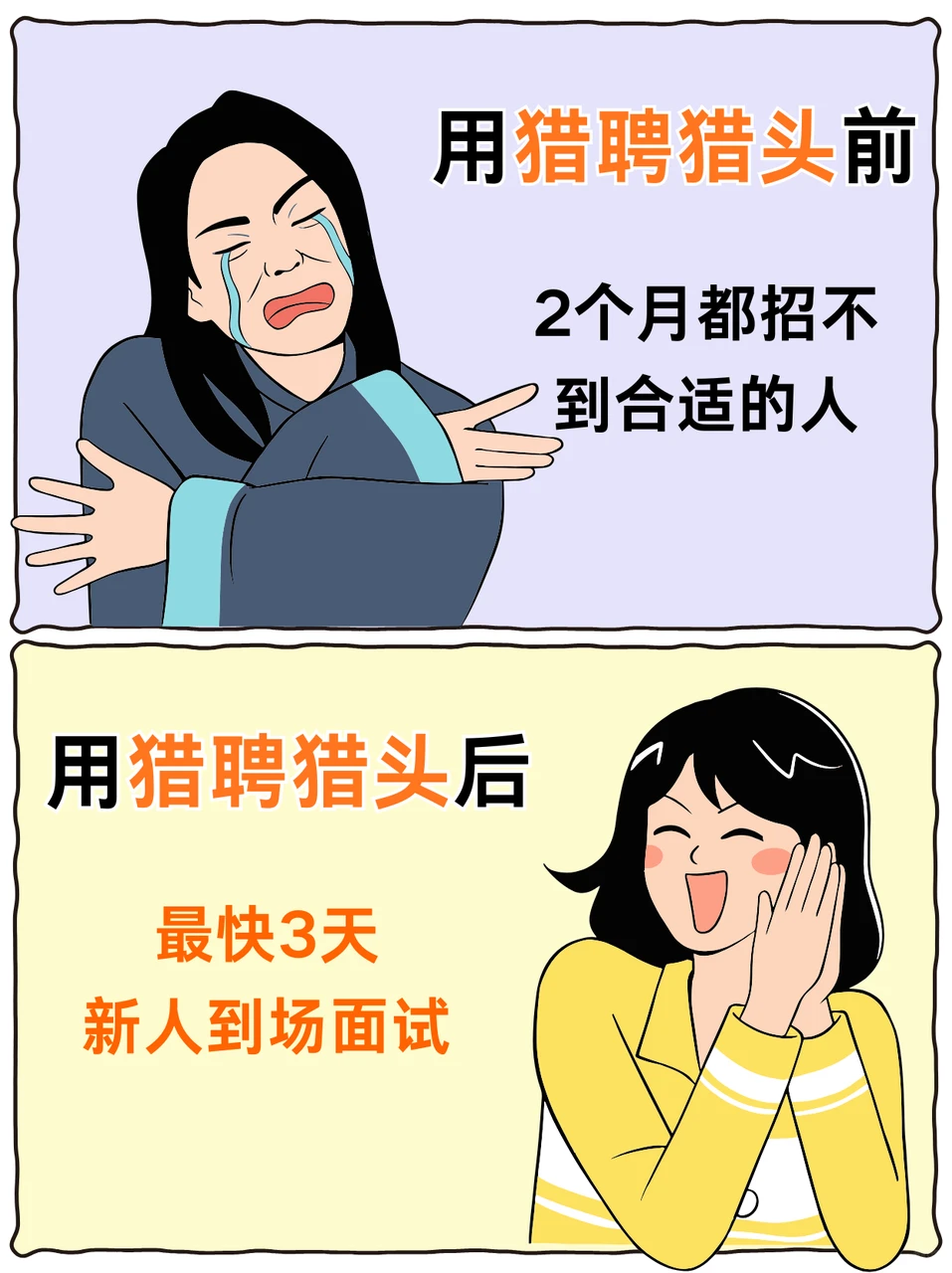 招人就用猎聘猎头!秒匹配!招聘效率upupup!