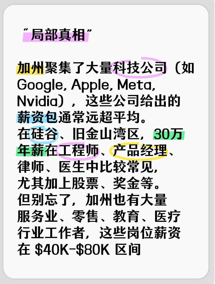不吹不黑带大家看看真实的美国收入