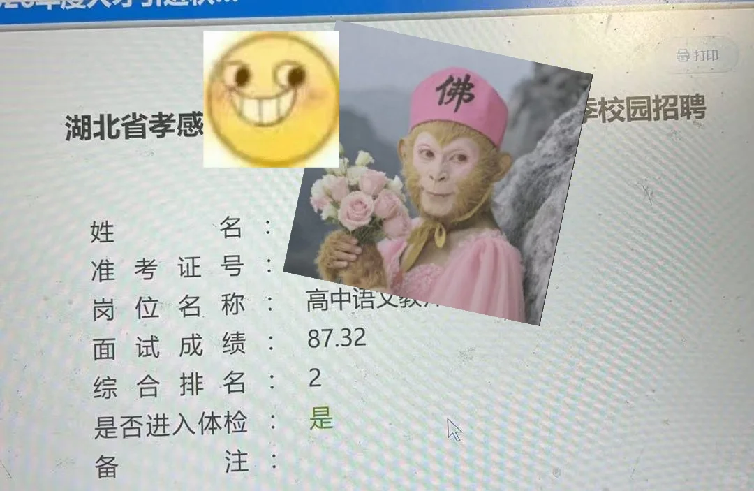 孝感人才引进成功上岸（高中语文上岸啦）