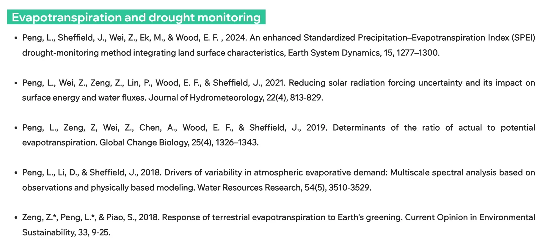 【申博资讯】港大彭丽青教授 土地利用&气候