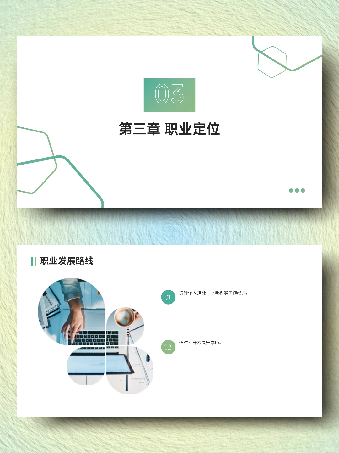 畜牧兽医职业生涯规划书word+pdf+ppt