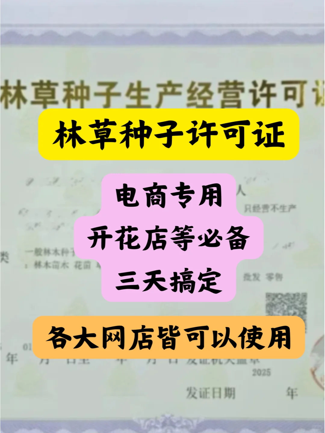 🔥林草种子许可证材料全攻略