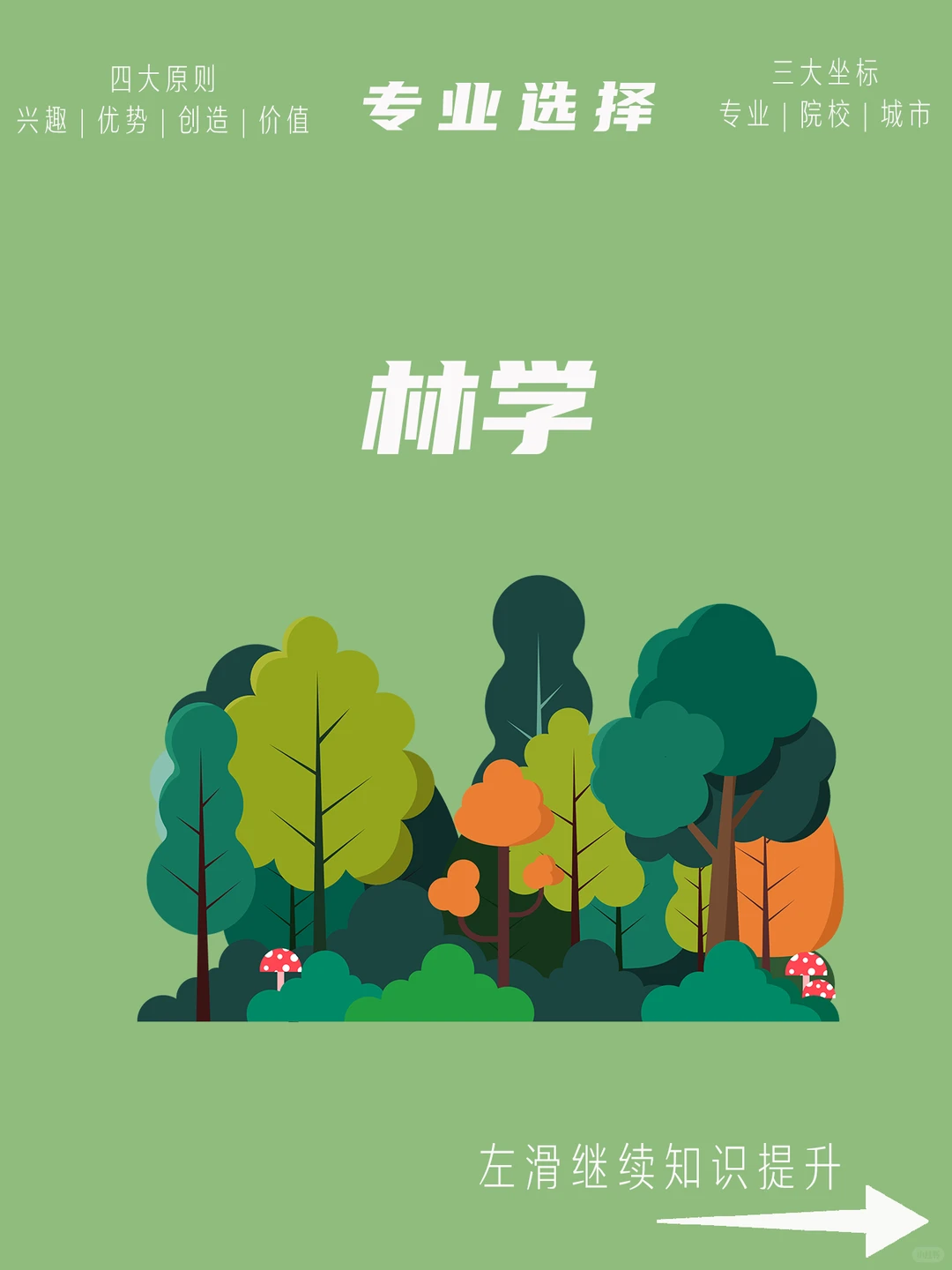 每天了解一个专业——林学